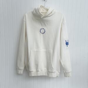 Uninterrupted More Than An Athlete LeBron James White Fleece Hoodie Sweatshirt